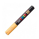 Marker pe baza de apa PC-1M Uni, 0.7 MM, Portocaliu Caisa, Posca 663476