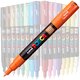 Marker pe baza de apa PC-1M Uni, 0.7 MM, Portocaliu inchis, Posca 663479