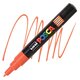 Marker pe baza de apa PC-1M Uni, 0.7 MM, Portocaliu inchis, Posca 663480