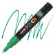 Marker pe baza de apa PC-1M Uni, 0.7 MM, Verde, Posca 663496
