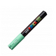 Marker pe baza de apa PC-1M Uni, 0.7 MM, Verde deschis, Posca 663505