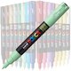 Marker pe baza de apa PC-1M Uni, 0.7 MM, Verde deschis, Posca 663507