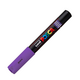 Marker pe baza de apa PC-1M Uni, 0.7 MM, Violet, Posca 663516