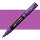 Marker pe baza de apa PC-1M Uni, 0.7 MM, Violet, Posca 663515
