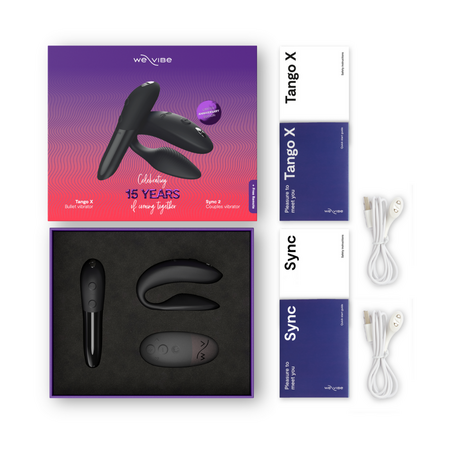 Pachet Anniversary Collection Vibrator Sync 2, 1 bucata + Vibrator Tango 1 bucata, We-Vibe 663529
