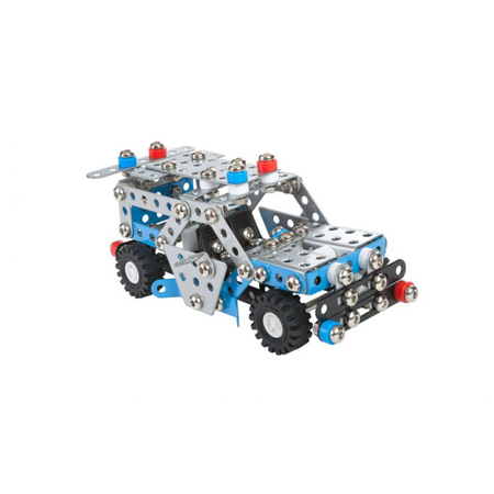 Joc de constructie Police Patrol Car Constructor, 302 piese, + 8 ani, Alexander Toys 663532