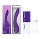 Vibrator din silicon Wand 2, 10 modele de vibratie, Violet, 1 bucata, We-Vibe 663533