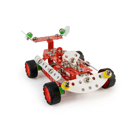 Joc de constructie Racer Constructor, 157 piese, + 8 ani, Alexander Toys 663544