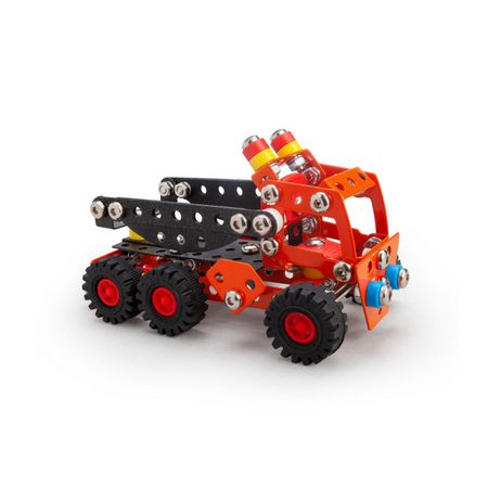 Joc de constructie Camion Lorry Constructor, 195 piese, + 8 ani, Alexander Toys 663554