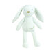 Jucarie de plus fosforescenta Iepuras Luminou, 21 cm, +0 luni, Alb, Jemini 663589