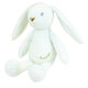 Jucarie de plus fosforescenta Iepuras Luminou, 21 cm, +0 luni, Alb, Jemini 663586
