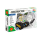 Joc de constructie Excavator Diggy Constructor, 221 piese, +8 ani, Alexander Toys 663592