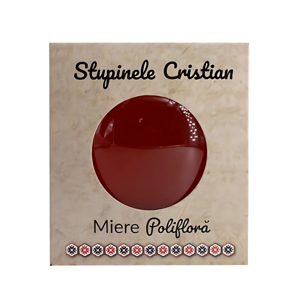 Miere Poliflora, 750 g, Stupinele Cristian