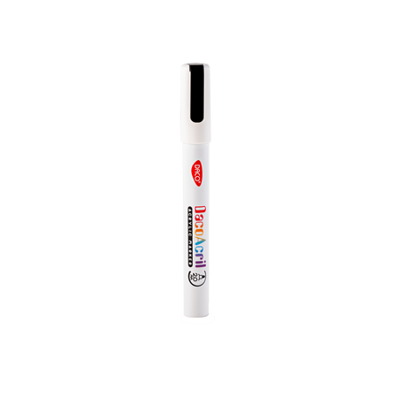 Marker acrilic, Alb, 1 buc, Daco