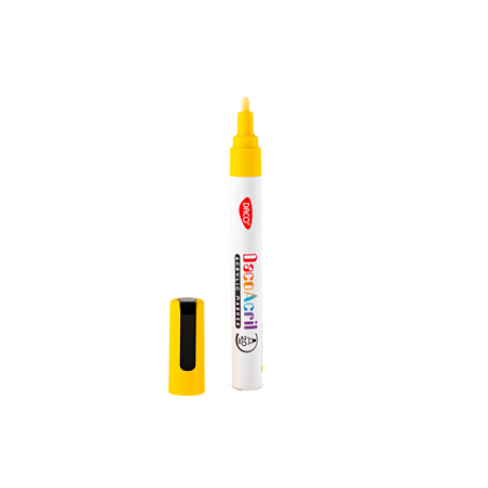 Marker acrilic, Galben, 1 buc, Daco 663660