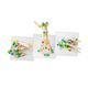 Joc de constructie Helicopter 3 in 1 Constructor Junior, 80 piese, + 4 ani, Alexander Toys 663645