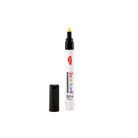 Marker acrilic, Negru, 1 buc, Daco 663704