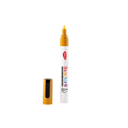 Marker acrilic, Galben Ocru, 1 buc, Daco 663706