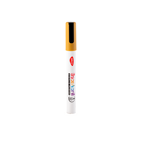 Marker acrilic, Galben Ocru, 1 buc, Daco