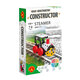 Joc de constructie Locomotiva cu aburi, 74 piese, + 8 ani, Alexander Toys 663718