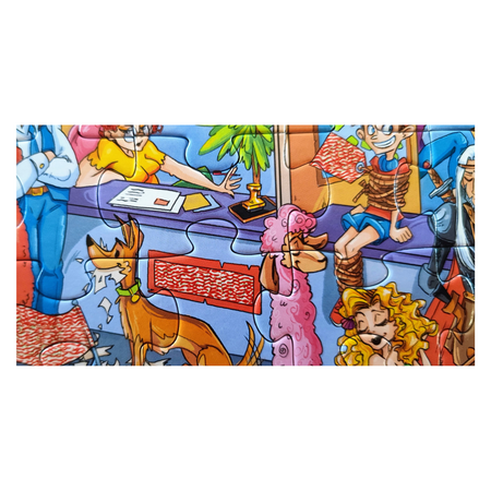 Joc Airport Secret Puzzle, + 4 ani, 90 piese, Alexander Toys 663757