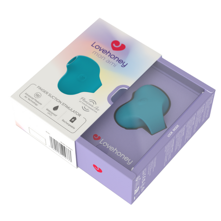Vibrator Finger Suction, 1 bucata, MonAmi 663814
