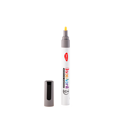 Marker acrilic, Gri, 1 buc, Daco 663819