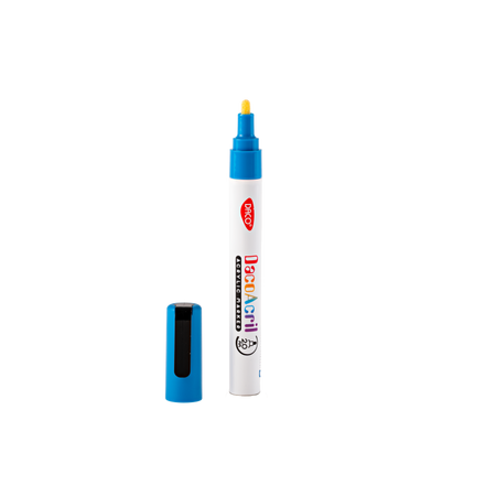 Marker acrilic, Albastru Ceruleum, 1 buc, Daco 663864