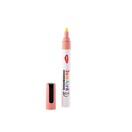 Marker acrilic, Roz, 1 buc, Daco 663872