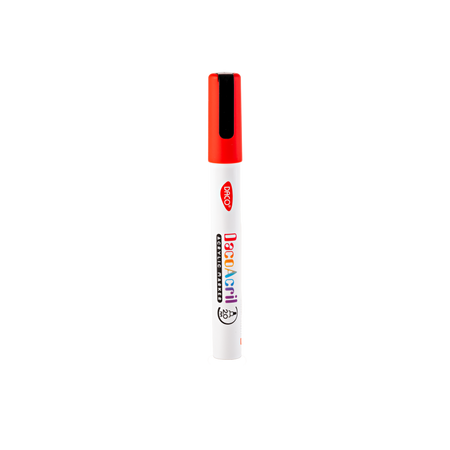 Marker acrilic, Rosu, 1 buc, Daco