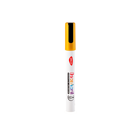 Marker acrilic, Auriu, 1 buc, Daco