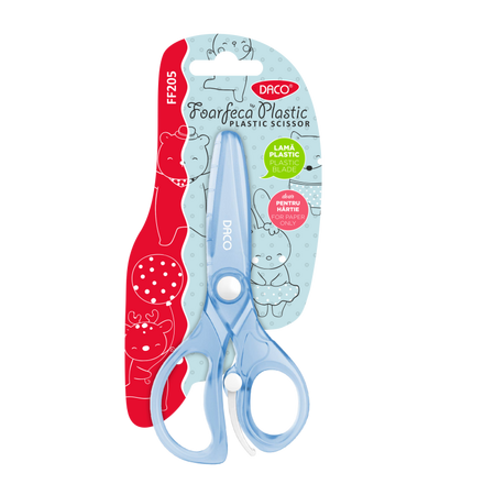 Foarfeca din plastic, 13 cm, Daco