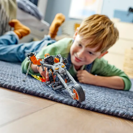 Robot si motocicleta Calaretul Fantoma Lego Marvel, 7 ani+, 76245, Lego 663959