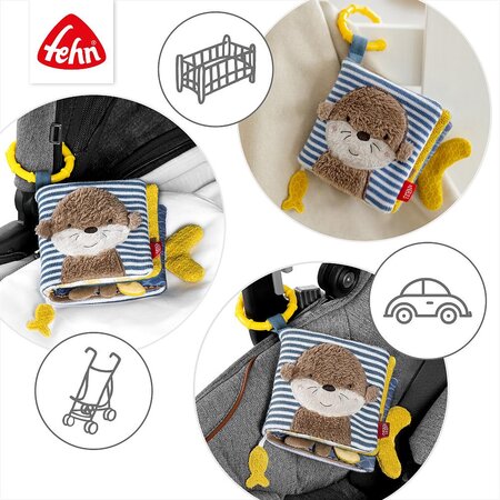 Carticica din plus pentru bebelusi, 0 luni+, Otter, Fehn 663982