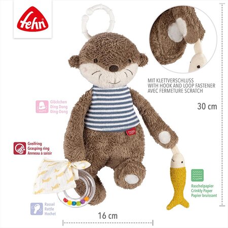 Jucarie pentru bebelusi Centru de activitati Otter, 0 luni+, Fehn 664042