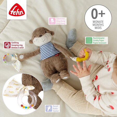 Jucarie pentru bebelusi Centru de activitati Otter, 0 luni+, Fehn 664040