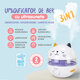 Umidificator ultrasonic 3 in 1 pentru copii, 2 L, EasyCare Baby 664068