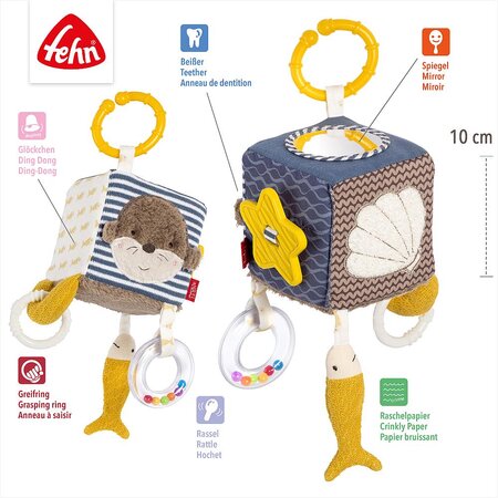 Cub din plus cu activitati Otter, 0 luni+, Fehn 664103