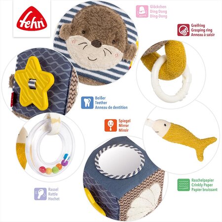 Cub din plus cu activitati Otter, 0 luni+, Fehn 664102