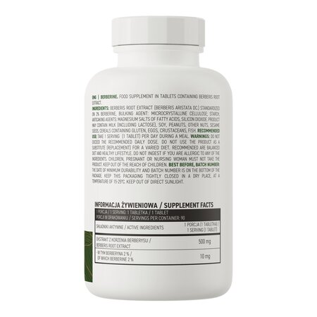 Berberine, 90 tablete vegetale, OstroVit 664132