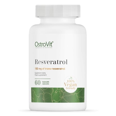 Resveratrol, 90 capsule  vegetale, OstroVit