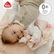 Jucarie pentru bebelusi Doudou Pasare pastel, 0 luni+, Fehn 664162