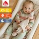 Jucarie pentru bebelusi Doudou Pasare pastel, 0 luni+, Fehn 664161