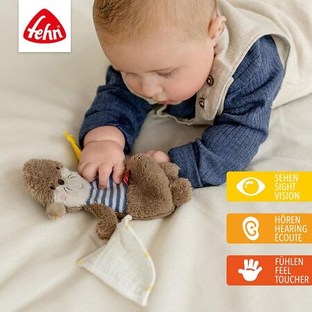 Jucarie fosnitoare Otter, 0 luni+, Fehn 664195