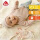 Jucarie fosnitoare Pasare pastel, 0 luni+, Fehn 664203