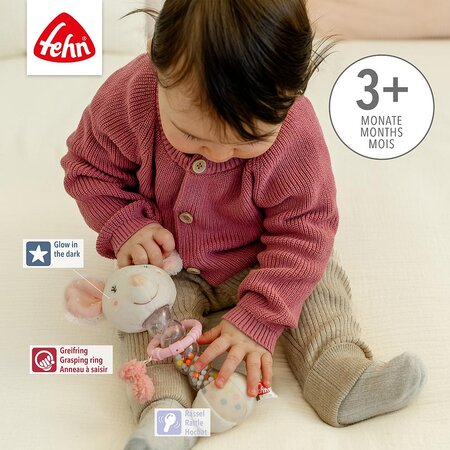 Jucarie interactiva senzoriala Soricel, 3 luni+, Fehn 664212