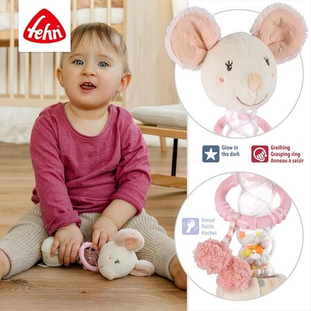 Jucarie interactiva senzoriala Soricel, 3 luni+, Fehn 664214
