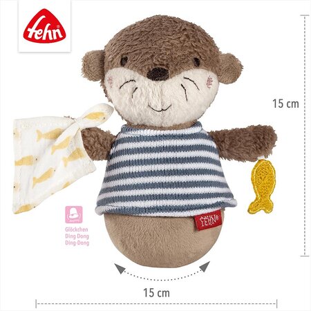 Jucarie Roly Poly Otter, 0 luni+, Fehn 664250