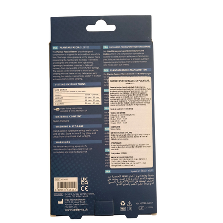 Suport pentru fasceita plantara, Marimea L, 1 pereche, Kedley 791083