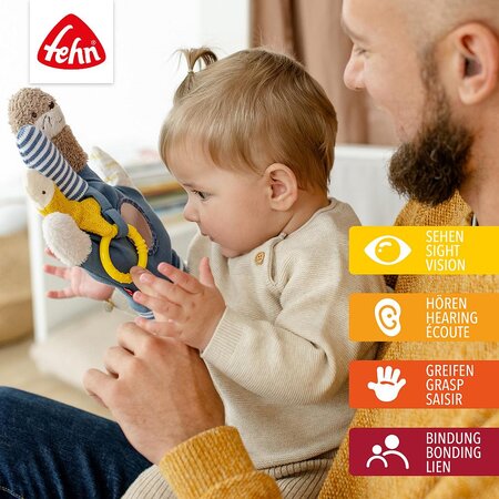 Manusa cu activitati Otter, 0 luni+, Fehn 664261